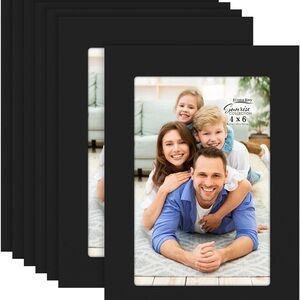 Icona Bay Black Picture Frames Set